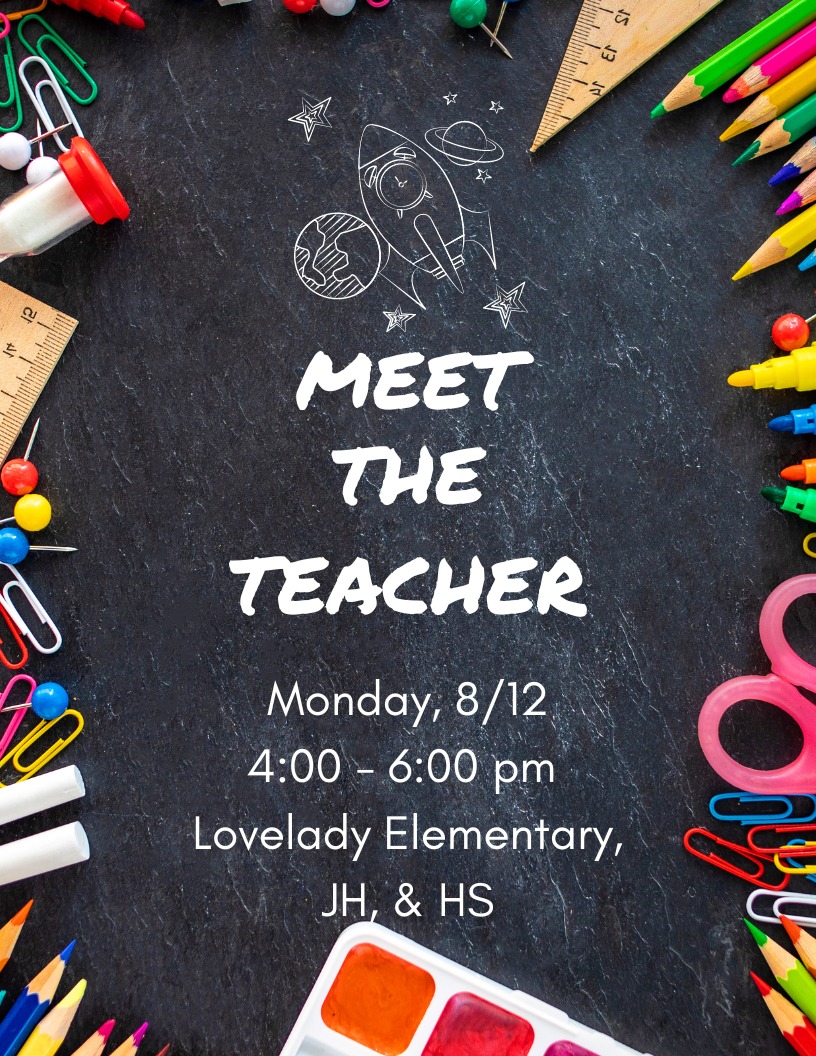 Meet the Teacher 2024 Flyer