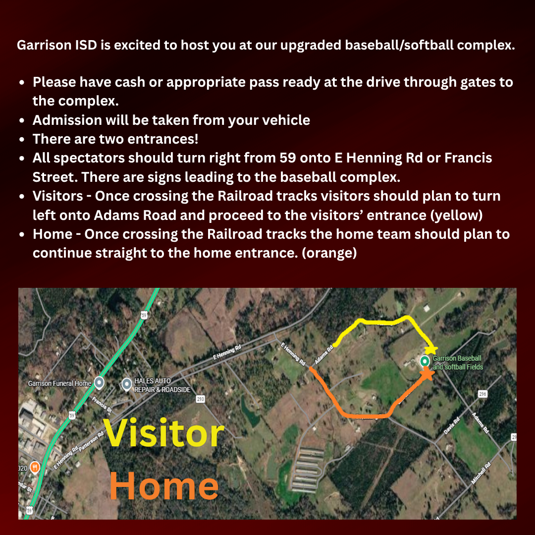 garrison ISD Map