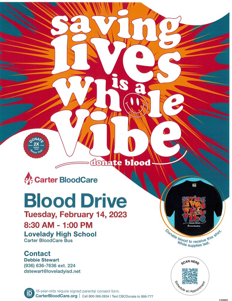 Blood Drive Flyer