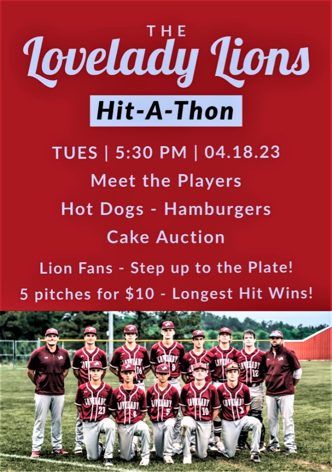 Hit-a-Thon Flyer