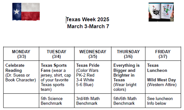 TX Week Outfits Flyer