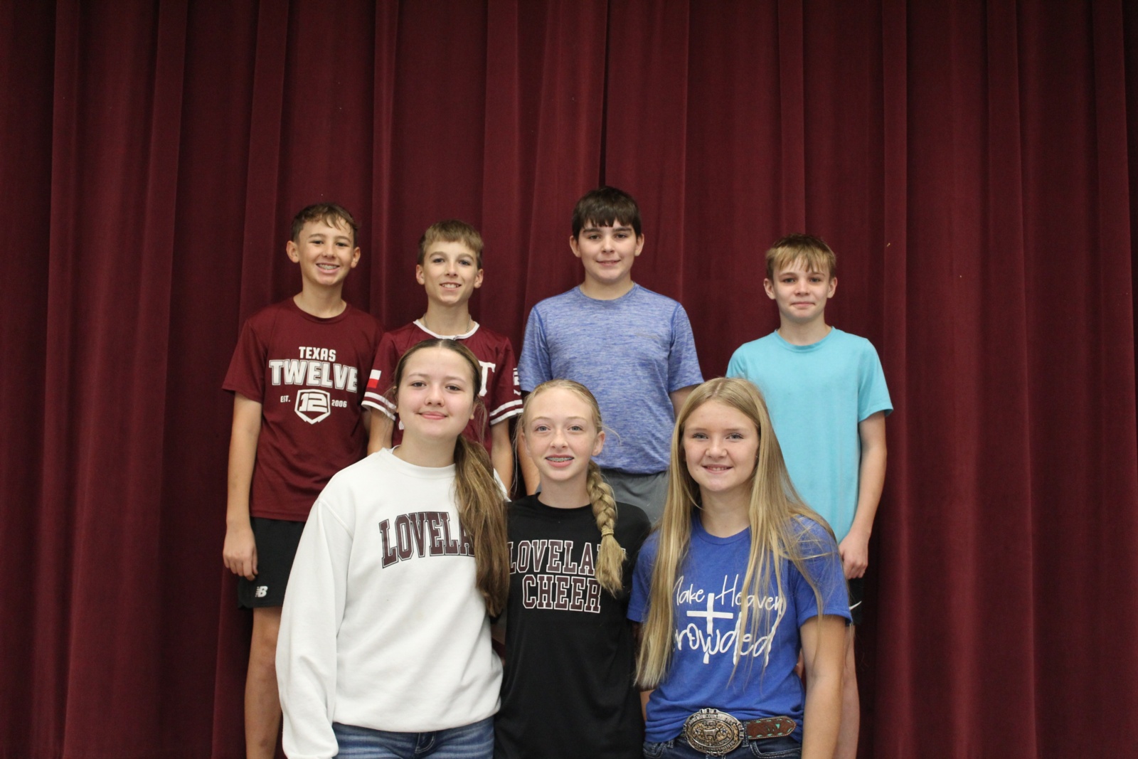 7th Grade a honor roll 2nd six weeks