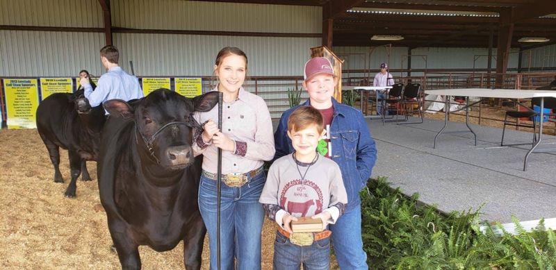 Rylee Biedrzycki for earning Grand Champion at the 65th annual calf show