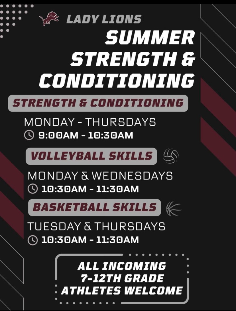 Summer Athletics Flyer