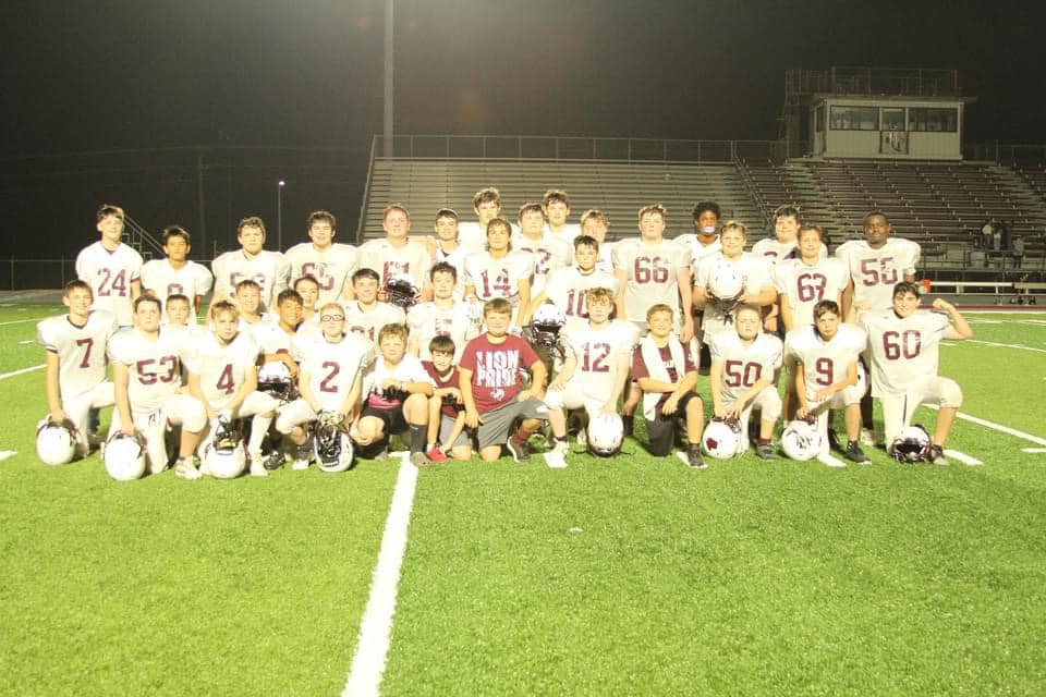 JH Football 2024 District Champs