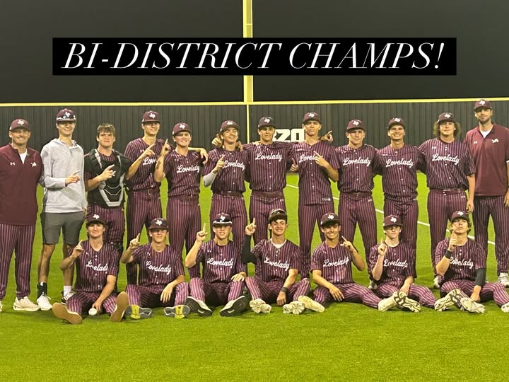 Baseball Bi-District Champs 2025