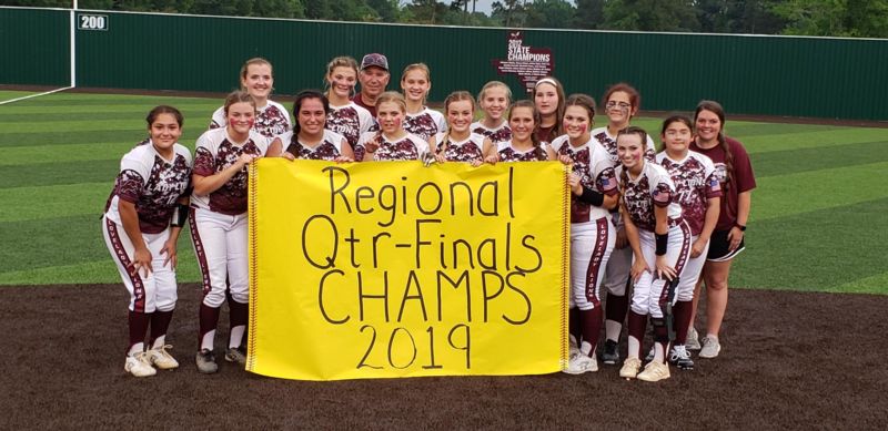 Softball Regional Qtr-Finals Champions 2019