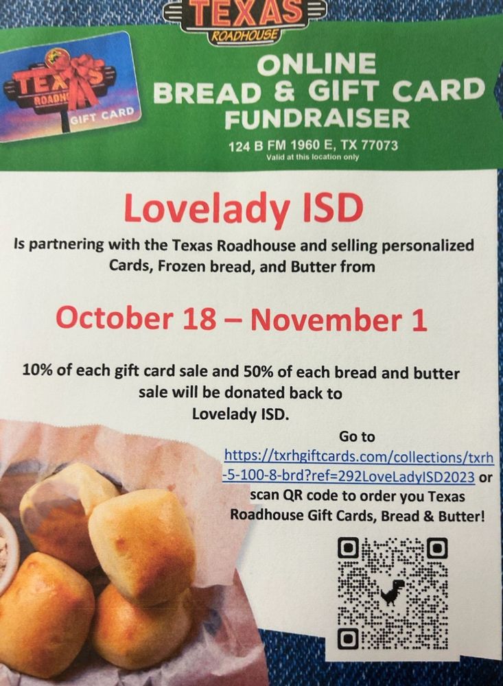 Kinder Fundraiser Flyer with QR Code